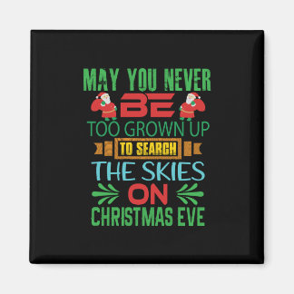 Xmas Gift The Skies On Christmas Eve Magnet