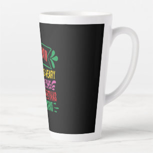 Xmas Gift The World Has Grown Weary Latte Mug