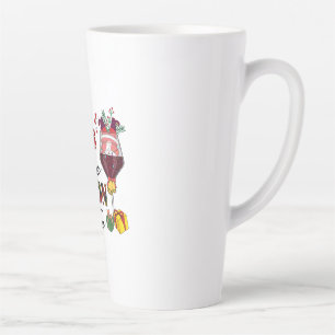 Xmas Gift This The Season Wine Latte Mug