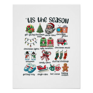 Xmas Gift Tis The Season Poster