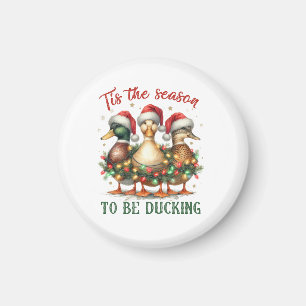 Xmas Gift To be Ducking Magnet