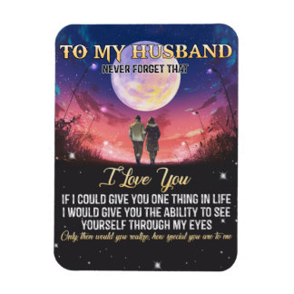 Xmas Gift | To My Husband I Love You Magnet