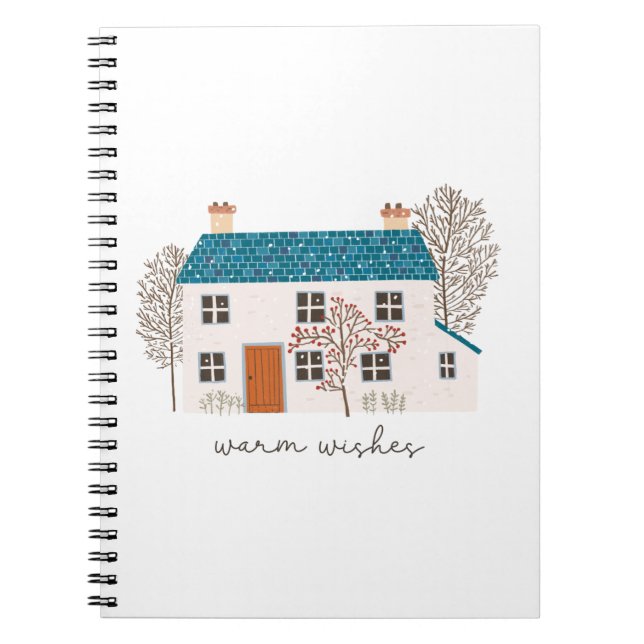 Xmas Gift Warm Wishes Notebook (Front)
