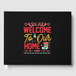 Xmas Gift Welcome to Our Home Guest Book