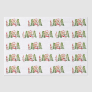 XMAS Gnome Design 5 Tissue Paper