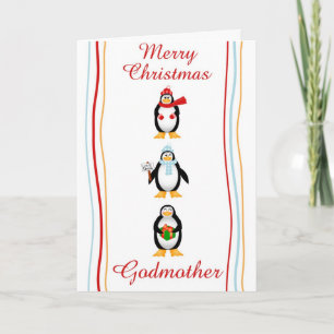 Xmas godmother holiday card