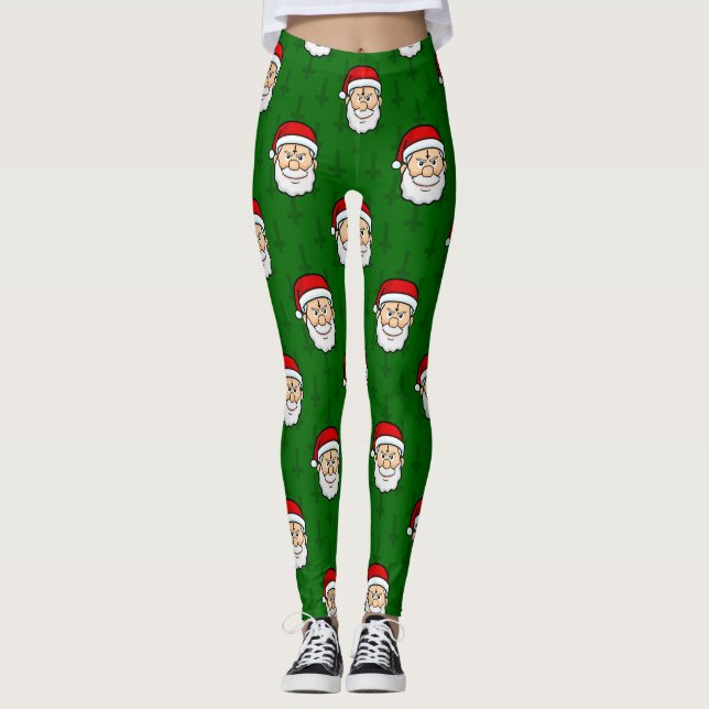 xmas hail santa leggings (Front)