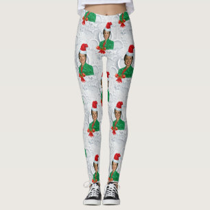 xmas Hillary clinton leggings de Noël
