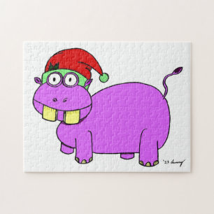 Xmas Hippo Puzzle
