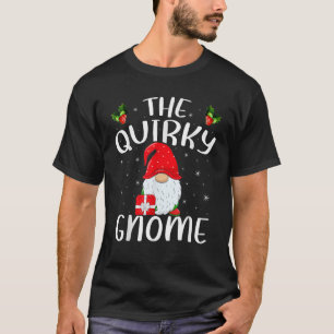 Xmas Holiday Family Matching The Quirky Gnome Chri T-Shirt