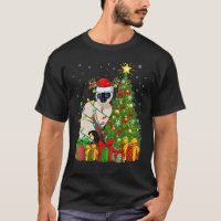 Xmas Holiday Santa Balinese Cat Christmas Tree