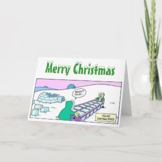 Xmas (Igloo Builders) Holiday Card
