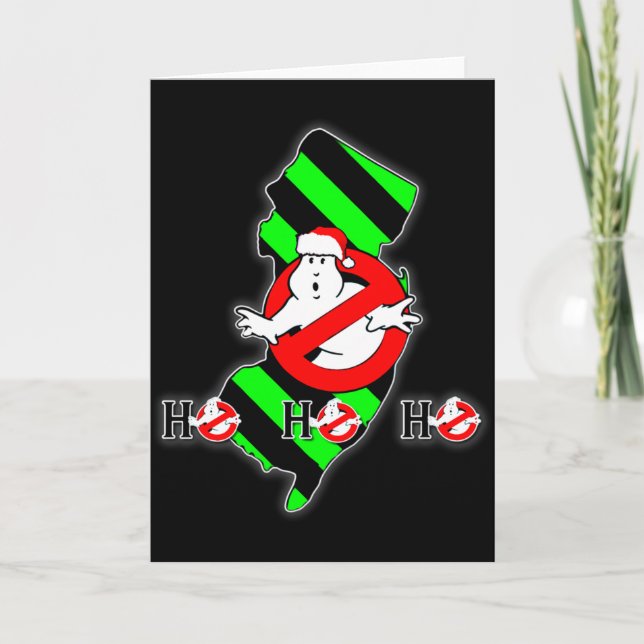 Xmas In New Jersey T Shirt  Card (Front)