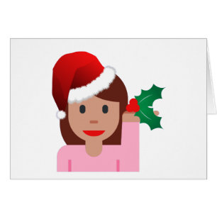 xmas information girl emoji