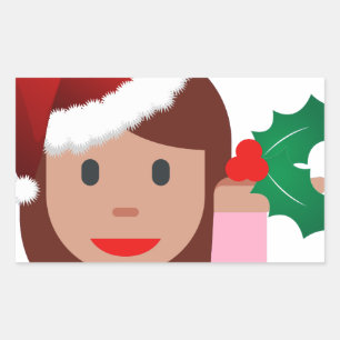 xmas information girl emoji sticker