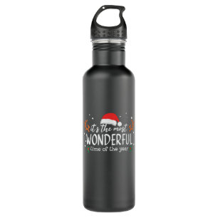 Xmas It Is The Most Wonderful Time 710 Ml Water Bottle