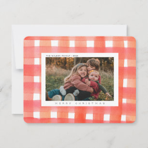 Xmas Joy Christmas Family Photo  Holiday Card