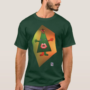 Xmas kiss tee 1 by Anjo LAfin