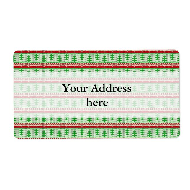 Xmas knitting seamless pattern 2 + your ideas (Front)
