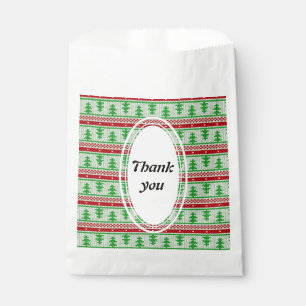 Xmas knitting seamless pattern 2 + your ideas favour bag