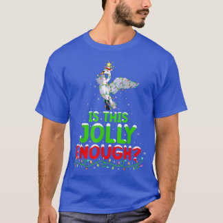 Xmas Lighting Is This Jolly Enough Snow Goose Chri T-Shirt