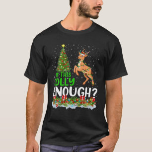 Xmas Lighting Tree Is This Jolly Enough Antelope C T-Shirt