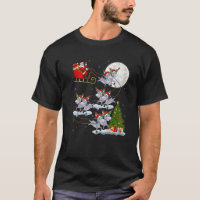 Xmas Lighting Tree Santa Riding Donkey Christmas