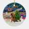 Xmas Magic - Dachshund (brown 2)