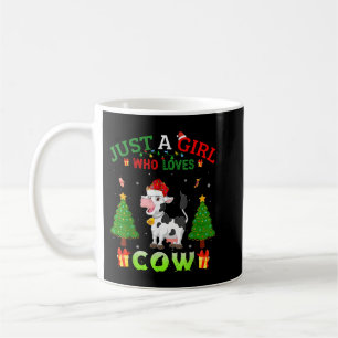 Xmas Matching Outfit Christmas Just A Girl Who Lov Coffee Mug
