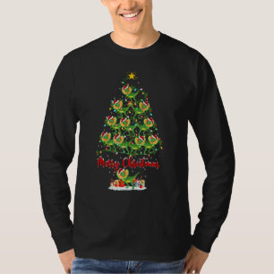 Xmas Matching Santa Dilophosaurus Dinosaur Christm T-Shirt