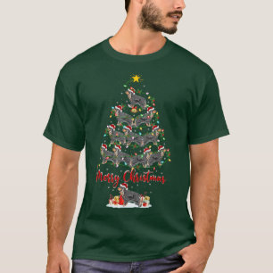 Xmas Matching Santa English Cocker Spaniel Christm T-Shirt