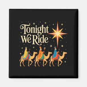 Xmas Men Women Nativity Three Wise Men Tonight We  Magnet