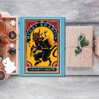 Xmas Merry Krampus Naughty Brats Circus Poster 
