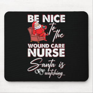 Xmas Nursing Healthcare Worker Wound Care Nurse Ch Mouse Pad