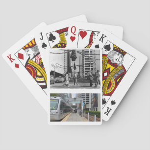 Xmas on Main Street Playing Cards