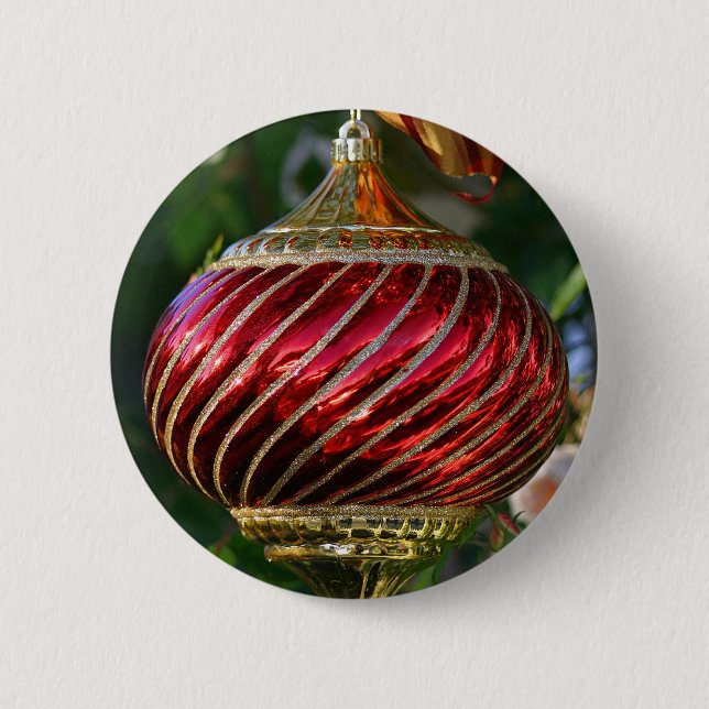 Xmas Ornament 2 Inch Round Button (Front)