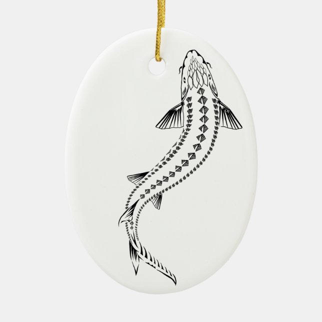 >XMAS ORNAMENT -STURGEON FISH -SWIMMING STURGEON (Front)