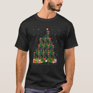 Xmas Outfit for Rottweiler Dog Lovers Ugly Christm T-Shirt
