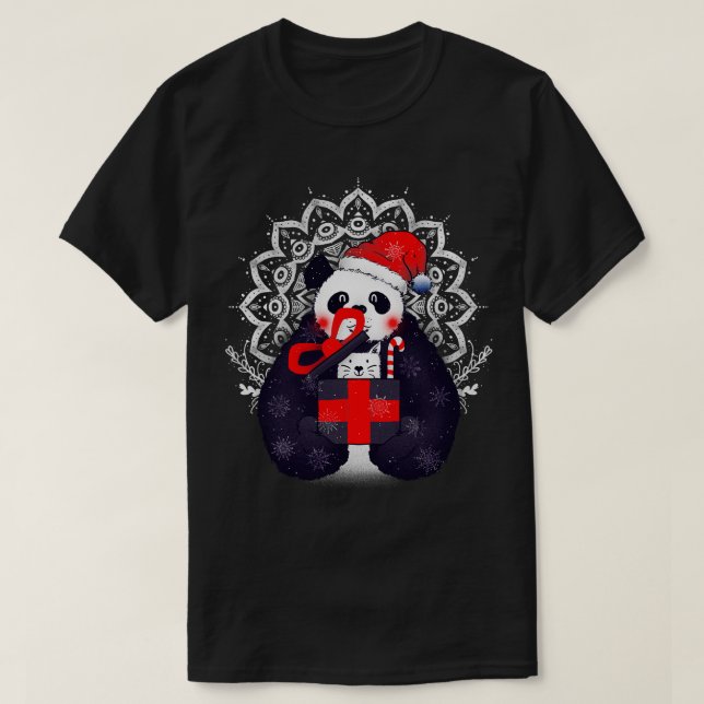 Xmas Panda Ugly Sweater by Tobe Fonseca (Design Front)