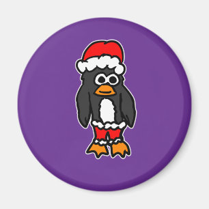 Xmas Penguin  Magnet