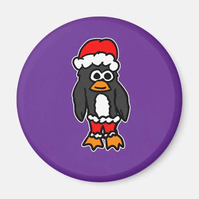 Xmas Penguin  Magnet (Front)