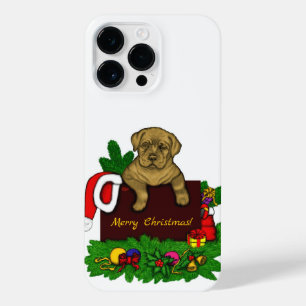 XMas Puppy iPhone 14 Pro Max Case