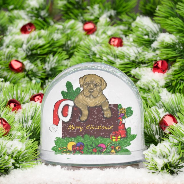 XMas Puppy Snowglobe (Christmas)