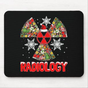 Xmas Radiology Christmas Radiologist Xray Tech Cut Mouse Pad