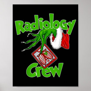 Xmas Radiology Christmas Radiologist Xray Tech Fun Poster