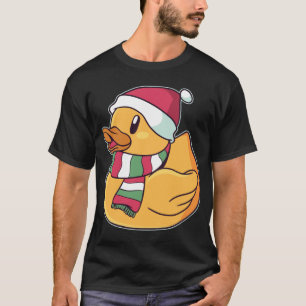 Xmas Rubber Ducky Duckie Duck Christmas Gift Cute  T-Shirt