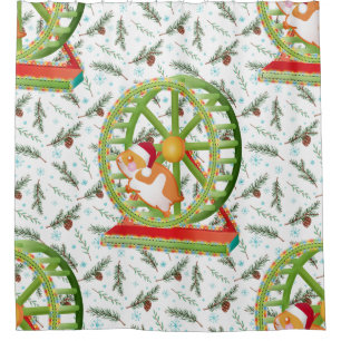 xmas santa claus hamster