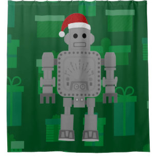 xmas santa claus robot