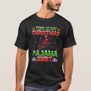 Xmas Santa Hat This Is My Woodpecker Bird Christma T-Shirt