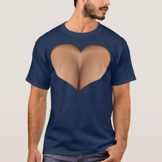 Xmas Sey Women Heart Costume Christmas Funny Tee 